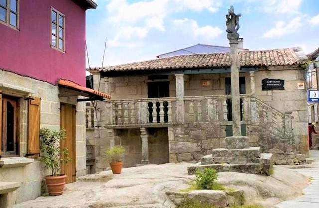 House in Combarro by the Sea