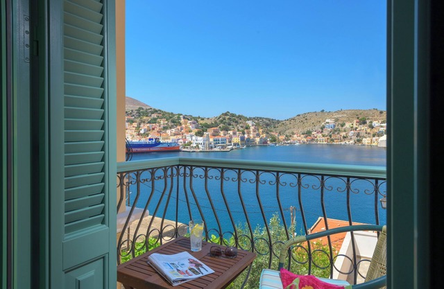 House in Symi with sea view