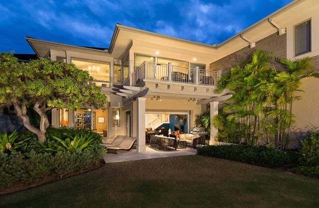 Hualalai Palm Villa 140B ~ Ocean Views ~ along the15th Fairway