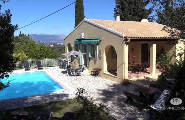 IDEAL FAMILY VILLA IN GASTOURI WITH GARDENS AND SWIMMING POOL