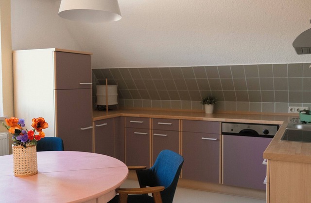 Idyllic attic apartment