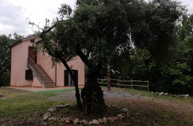 Immersed in the green of Maratea 1 km from the sea