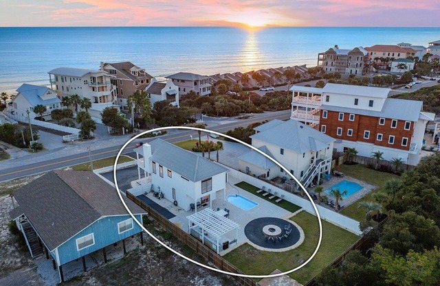 Inlet Getaway - Luxury Vacation Rental Near the Beach with Private Pool Area & Gulf Views