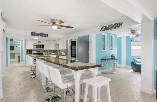 Just steps from the beach