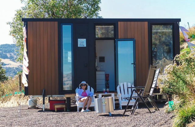 Kūkupa Puni at Akaroa Lavender by Tiny Away