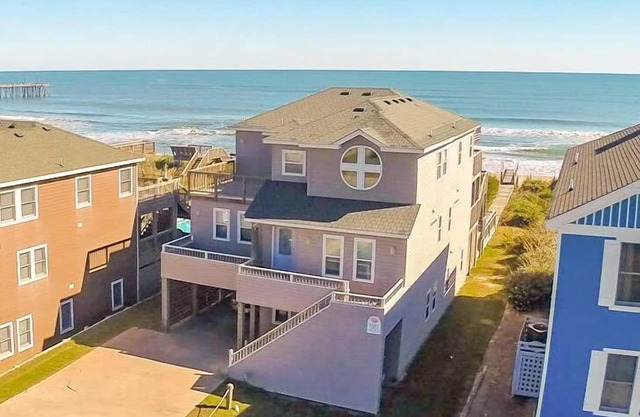 K1215 Serenity in Nags Head. Oceanfront, Pool, Free Pool Heat-Select Weeks,