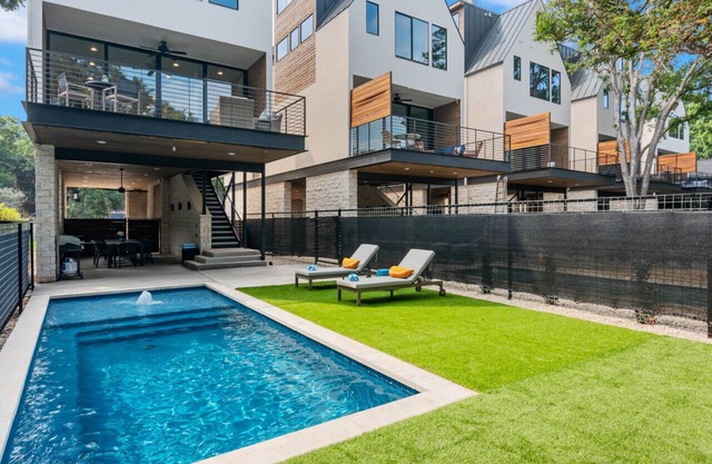 Keefer Haus at Camp Warnecke*Comal Riverfront w/Pool*Walk to Downtown NBTX