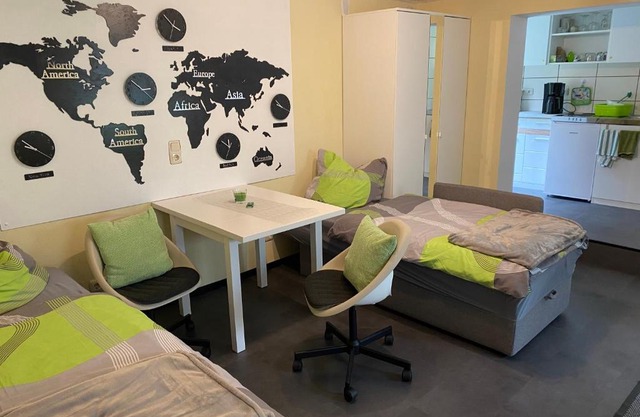 Kleines Studio mit Gartenzugang