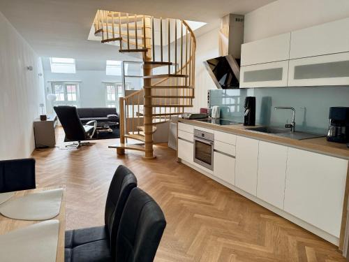 Klimatisierte Luxus-Dachterrassenwohnung im Zentrum