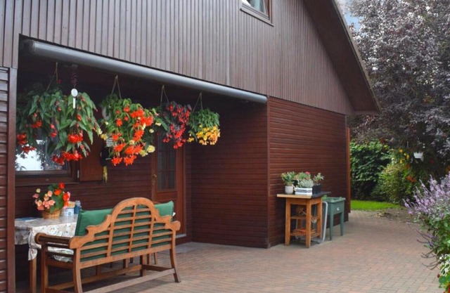 Kranich-Holzferienhaus 'Kleine Auszeit'