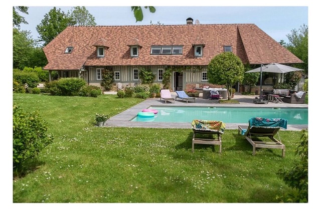La Campagne Chic 4 Heated Swimming Pool Jacuzzi Normandy Deauville