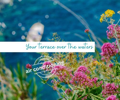 La Lampara Sea View Terrace Apartment with AC