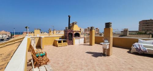 La Mata Rooftop Terrace with 100m to Beach