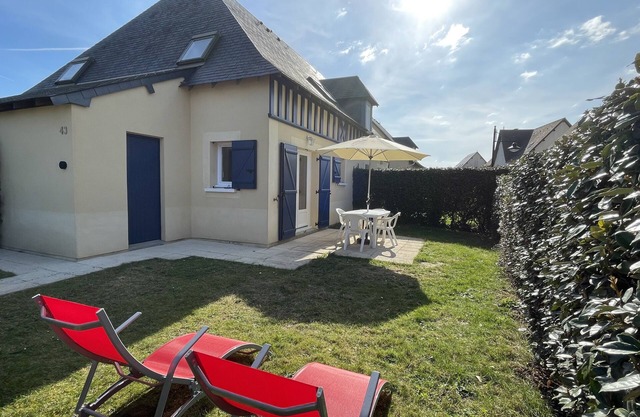 "La poop" House Dives sur mer/Cabourg 6 pers. Sea access - swimming pool on foot