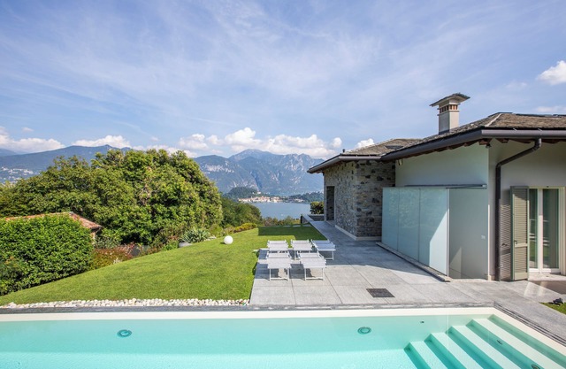 Lake Como, Villa La Grande Bellezza, pool and amazing view