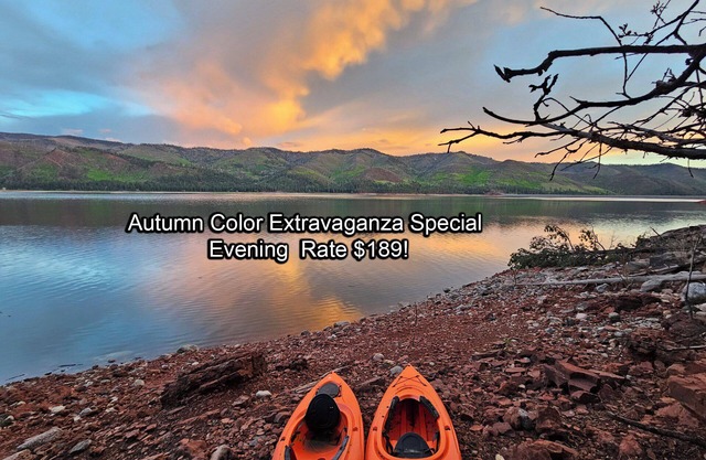 Lakefrnt/Private Recreational Cabin/Views/2Decks/2Kayaks/Fmly/Pet/30mins2Durango