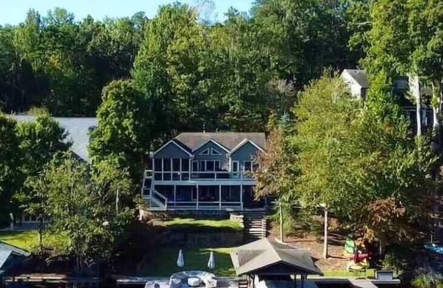 Lakefront Home with Hot Tub, Home Theater, Fire Pit and Lake Access