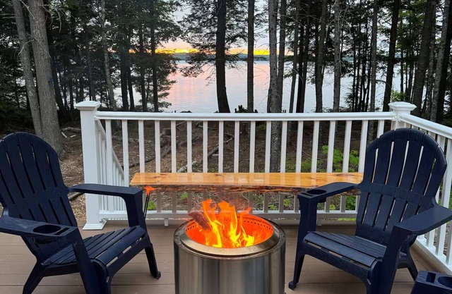 Lakefront Home With Private Beach Close to Acadia National Park and Bar Harbor
