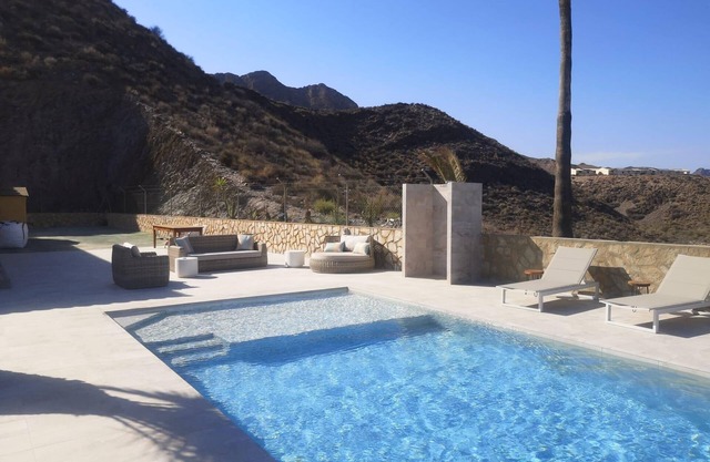 Large and luxury villa with private pool in Pulpi, Andalusia, Spain for 6 persons