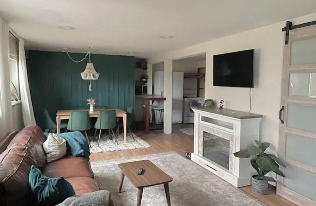 Large, walkable, two bedroom, ground floor apartment