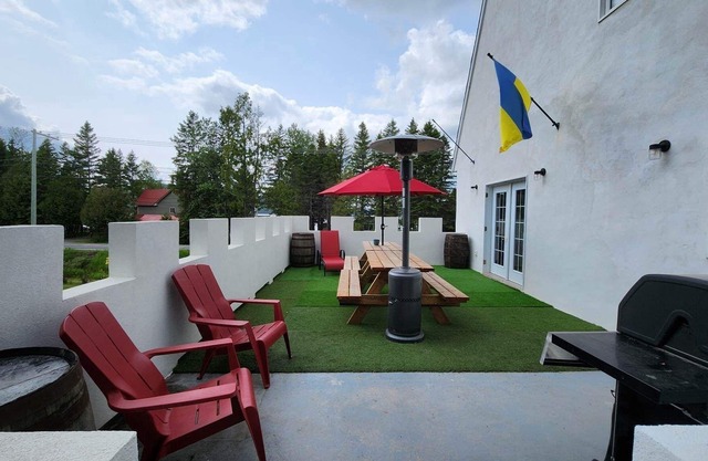 Le Château de la PlagenSpa, sauna, panier cadeaux avec produits locaux et plus!