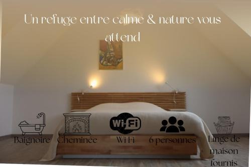 Le Minerai, maison de 6 couchages, avec jardin & parking, wifi - Larès