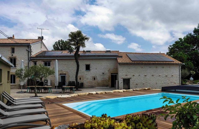 Le Petit Courault: Renovated mill, sleeps 35 comfortably in the heart of nature.