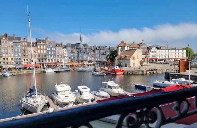 Le Petit Navire - 4P - View of the Port of Honfleur
