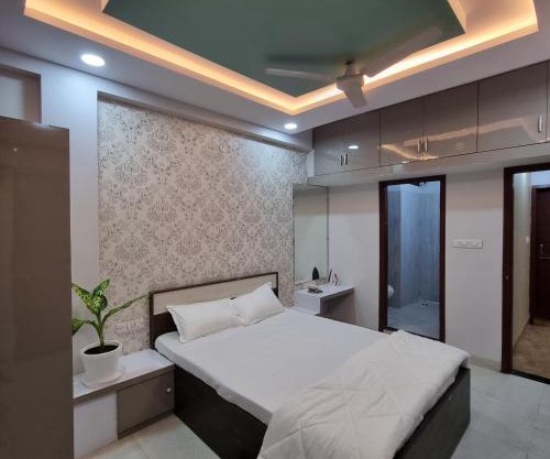 Leela Homestay Indore - Orchid - One Bedroom with Hall and balcony