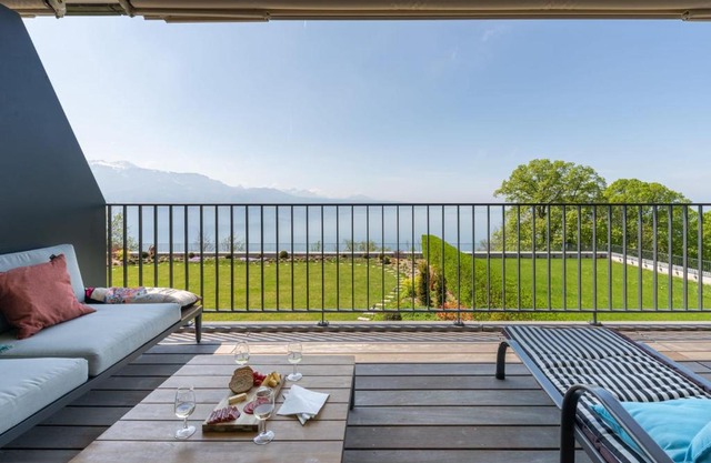 Les Terrasses de Lavaux 1 - Appartement de luxe avec vue panoramique et piscine