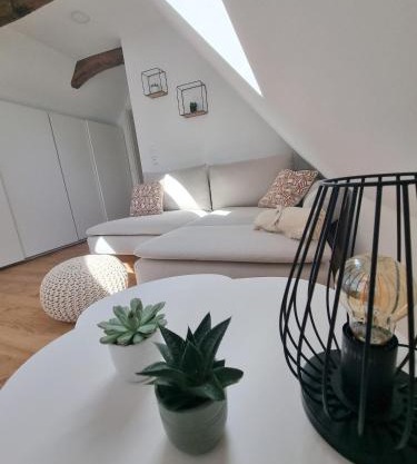 Lichtdurchflutete Dachgeschosswohnung mit Charme