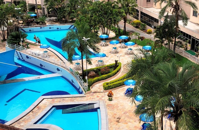 LINDO POR NATUREZA - ECOLOGIC PARK - 2 quartos, 1 suite, 7 pessoas, 10 piscinas