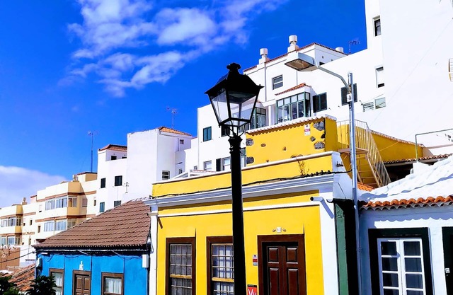 Living in a stylishly renovated town house in Santa Cruz de la Palma