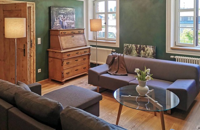 Living in historical ambience in the Franconian Forest.