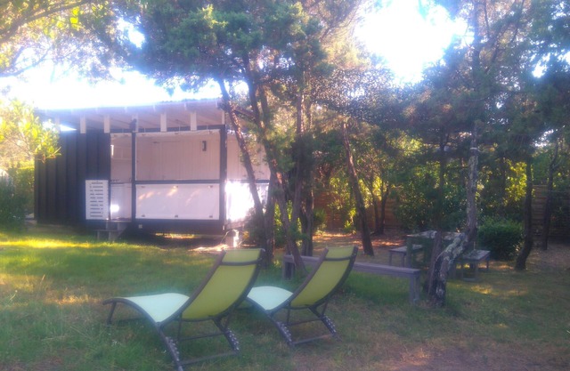 Lodge Pinède Climatisé à 200 Mètres de la Plage