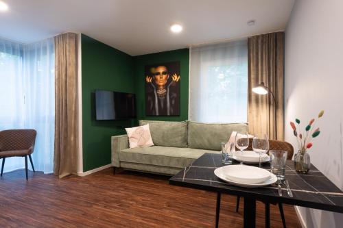 Loft Apartments - nähe Hautbahnhof - urbane Umgebung - Küche