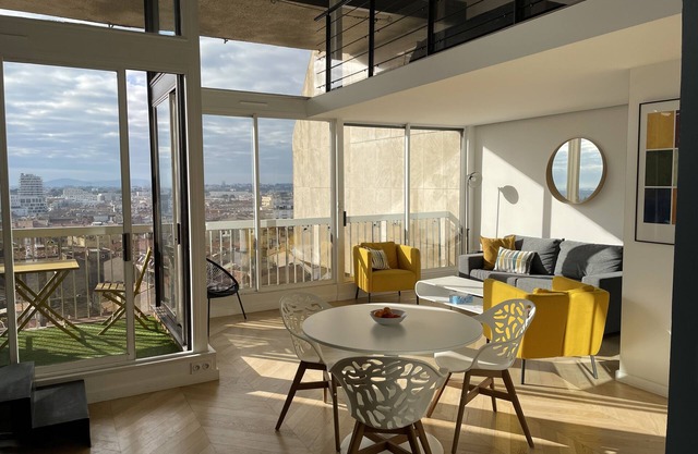Loft in the historic center with panoramic view