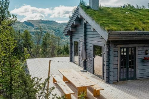 Log House With Sauna And Fireplace In Bydalen