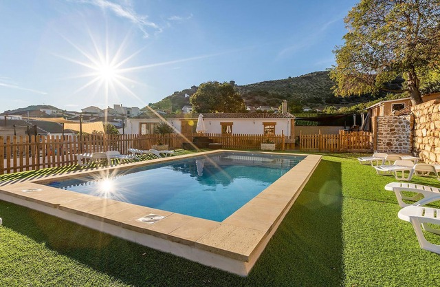 Look forward to a wonderful vacation in this spacious vacation home with private pool.