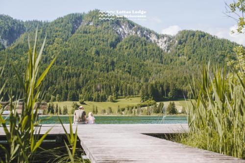 Lottas Lodge am Weissensee - Exklusive Ferienwohnung mit privatem Seezugang