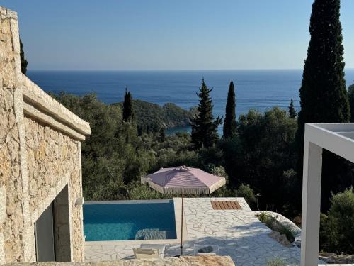 Loulis Villa - Pool, Meerblick, Natur