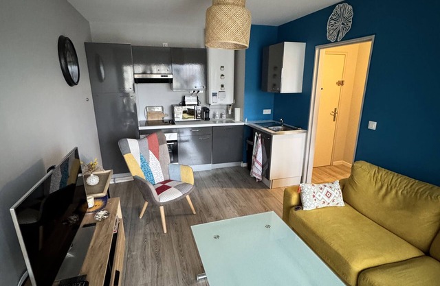 Lovely 2-room apartment with balcony and parking in Villers-sur-Mer