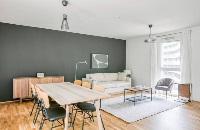 Lovely Donaustadt 3BR steps from Seepark, near Metro U2, by Blueground