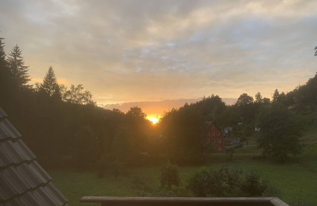 Lovingly furnished vacation apartment with balcony and terrace in the Eastern Ore Mountains