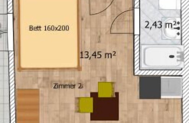 Lovingly furnished vacation apartment for 2 people