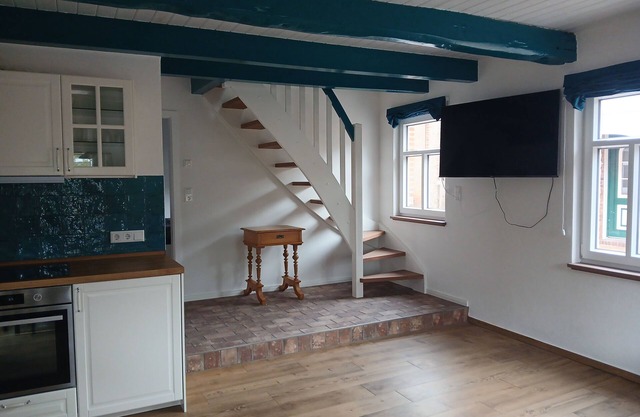 Lovingly renovated East Frisian brick house "Huus up Hook"