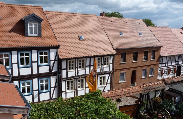 Lovingly restored half-timbered house in the heart of the old city Tangermünde