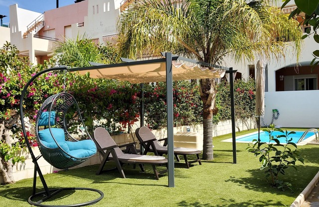 LOW GROUND FLOOR in the FIRST LINE of Vera with private pool!