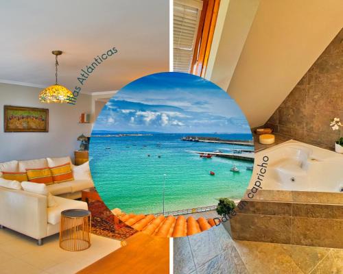 Lujo y vistas panorámicas en primera línea de mar