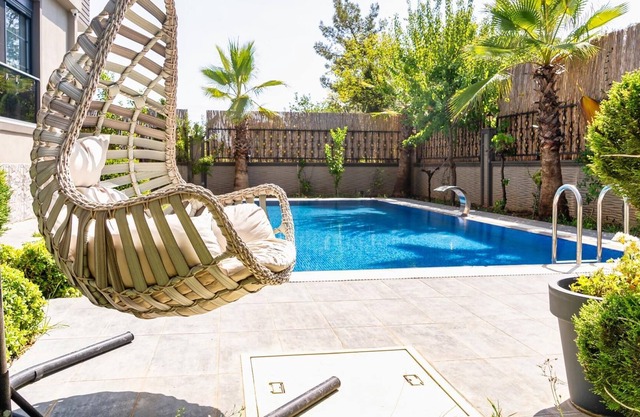 Lux Villa w Balcony Pool Sauna Garden in Antalya